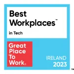 Best Workplaces in Tech, Great Place to Work Ireland 2023