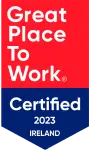Great Place to Work Certified 2023 IRELAND Badage